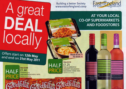 Junk mail from the Co-op.