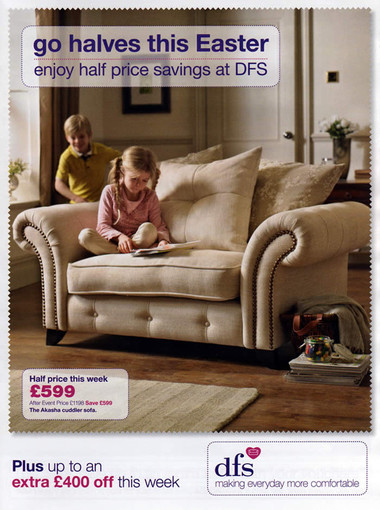 Junk mail from DFS.
