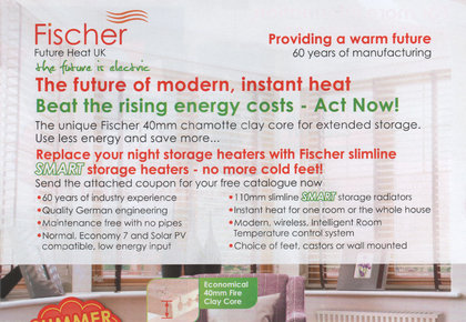 Junk mail from Fischer Future Heat.