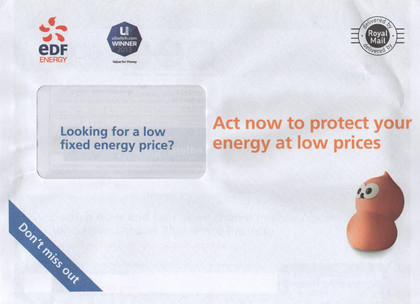 Junk mail from EDF Energy.