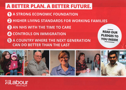 Junk mail from the Labour Party.