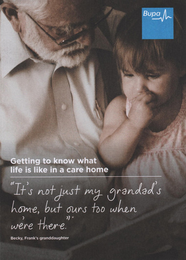 Junk mail from Bupa.