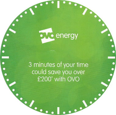 Junk mail from Ovo Energy.