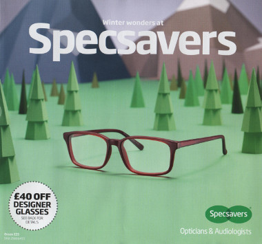 Junk mail from Specsavers.