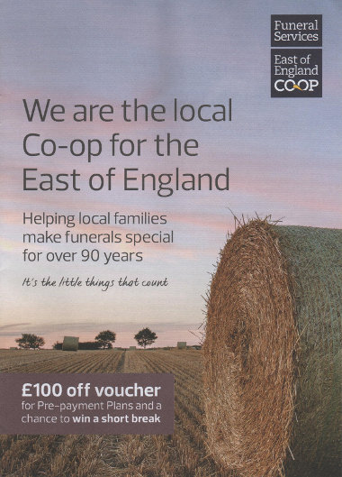 Junk mail from the Co-op.